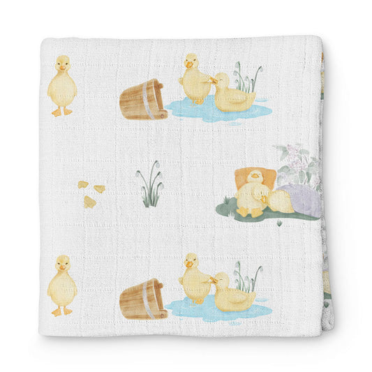 Müslin Bebek Örtüsü - Petits Caneton