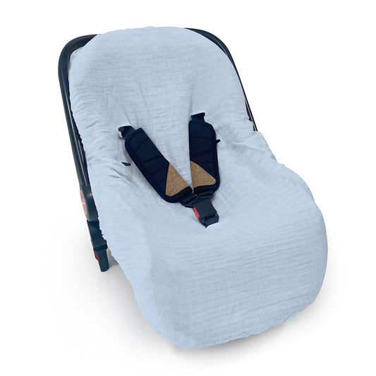 Müslin Ana Kucağı Kılıfı - Endless Blue