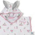Resmi Galeri görüntüleyiciye yükleyin, Müslin Bebek Panço - Bébé Lapin Rose