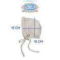 Resmi Galeri görüntüleyiciye yükleyin, Müslin Bebek Başlığı - Cotton Grey