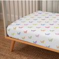Resmi Galeri görüntüleyiciye yükleyin, Lastikli Müslin Bebek Çarşaf - Rainbow Lapin