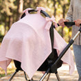 Resmi Galeri görüntüleyiciye yükleyin, Müslin Puset Örtüsü - Innocent Pink