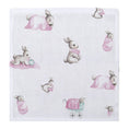 Resmi Galeri görüntüleyiciye yükleyin, Müslin Bebek Ağız Bezi Paketi – Bébé Lapin Rose & Cotton Grey 10`lu