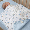 Resmi Galeri görüntüleyiciye yükleyin, Çift Kat Müslin Battaniye 0.5 TOG - 65x65 cm - Bébé Lapin