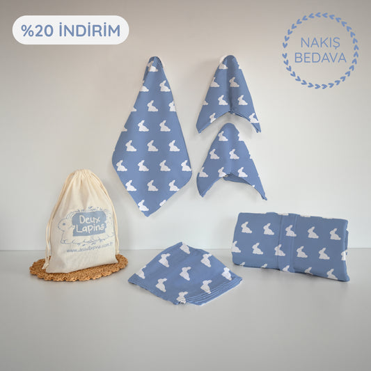 Bebek Bakım Seti – Mono Lapin Royal Blue