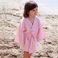Resmi Galeri görüntüleyiciye yükleyin, Müslin Çocuk Kimono Bornoz - Innocent Pink