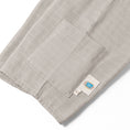 Resmi Galeri görüntüleyiciye yükleyin, Kısa Paçalı Müslin Bebek Tulum - Cotton Grey