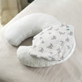 Resmi Galeri görüntüleyiciye yükleyin, Müslin Bebek Emzirme Destek Yastığı - Iconique Lapin