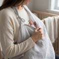 Resmi Galeri görüntüleyiciye yükleyin, Müslin Bebek Emzirme Önlüğü - Cotton Grey