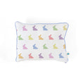 Resmi Galeri görüntüleyiciye yükleyin, Müslin Bebek Yastığı Kılıfı - Rainbow Lapin Blue