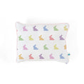 Resmi Galeri görüntüleyiciye yükleyin, Müslin Bebek Yastığı Kılıfı - Rainbow Lapin Pink