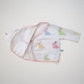 Resmi Galeri görüntüleyiciye yükleyin, Yenidoğan Bebek Hastane Çıkış Seti 4 Parça - Rainbow Lapin Pink