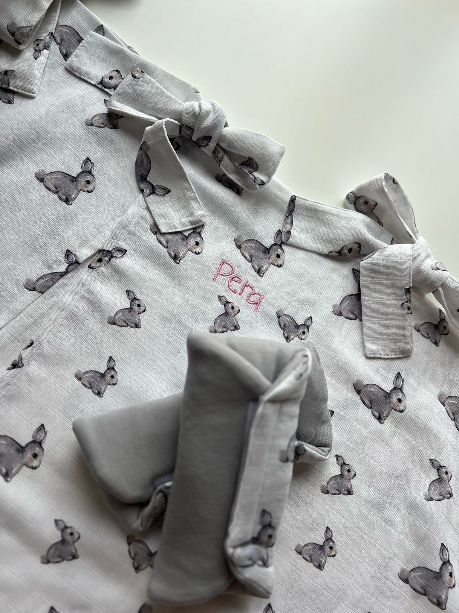 Müslin Puset Örtüsü - Iconique Lapin