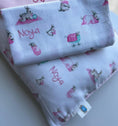 Resmi Galeri görüntüleyiciye yükleyin, Patchwork Bebek Odası Takımı - Bébé Lapin Rose