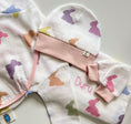 Resmi Galeri görüntüleyiciye yükleyin, 2’li Müslin Bebek Örtüsü - Rainbow Lapin ve Cotton Grey - 100x100 cm