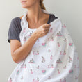 Resmi Galeri görüntüleyiciye yükleyin, Müslin Bebek Emzirme Önlüğü - Bébé Lapin Rose