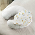 Resmi Galeri görüntüleyiciye yükleyin, Müslin Bebek Emzirme Destek Yastığı Kılıfı - Petits Caneton