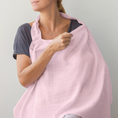 Resmi Galeri görüntüleyiciye yükleyin, Müslin Bebek Emzirme Önlüğü - Innocent Pink