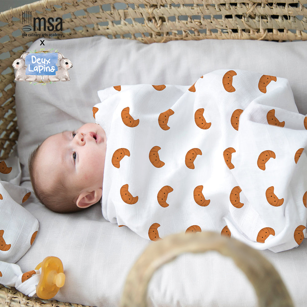 Müslin Bebek Örtüsü - Le Croissant