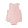 Resmi Galeri görüntüleyiciye yükleyin, Müslin Kız Bebek Kolsuz Tulum - Innocent Pink