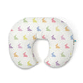 Resmi Galeri görüntüleyiciye yükleyin, Müslin Bebek Emzirme Destek Yastığı Kılıfı - Rainbow Lapin Blue