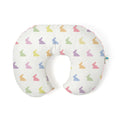 Resmi Galeri görüntüleyiciye yükleyin, Müslin Bebek Emzirme Destek Yastığı - Rainbow Lapin Pink