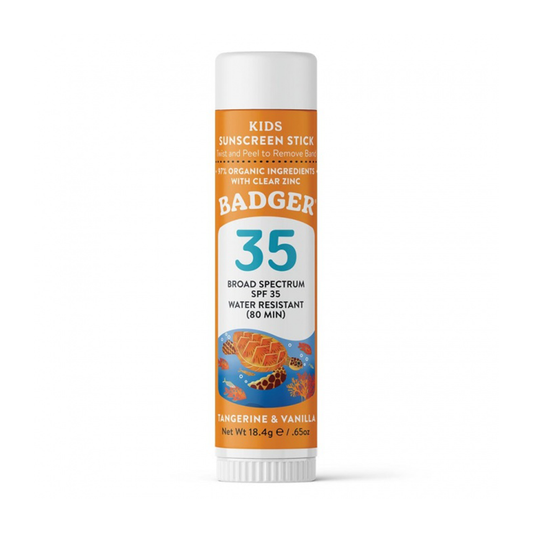 Badger Çocuk (turuncu) Güneş Kremi Stick SPF35 (Kolay Sürülüm) 18.4 gr