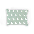 Resmi Galeri görüntüleyiciye yükleyin, Müslin Bebek Yastığı - Mono Lapin Matcha Green