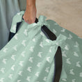 Resmi Galeri görüntüleyiciye yükleyin, Müslin Puset Örtüsü - Mono Lapin Matcha Green