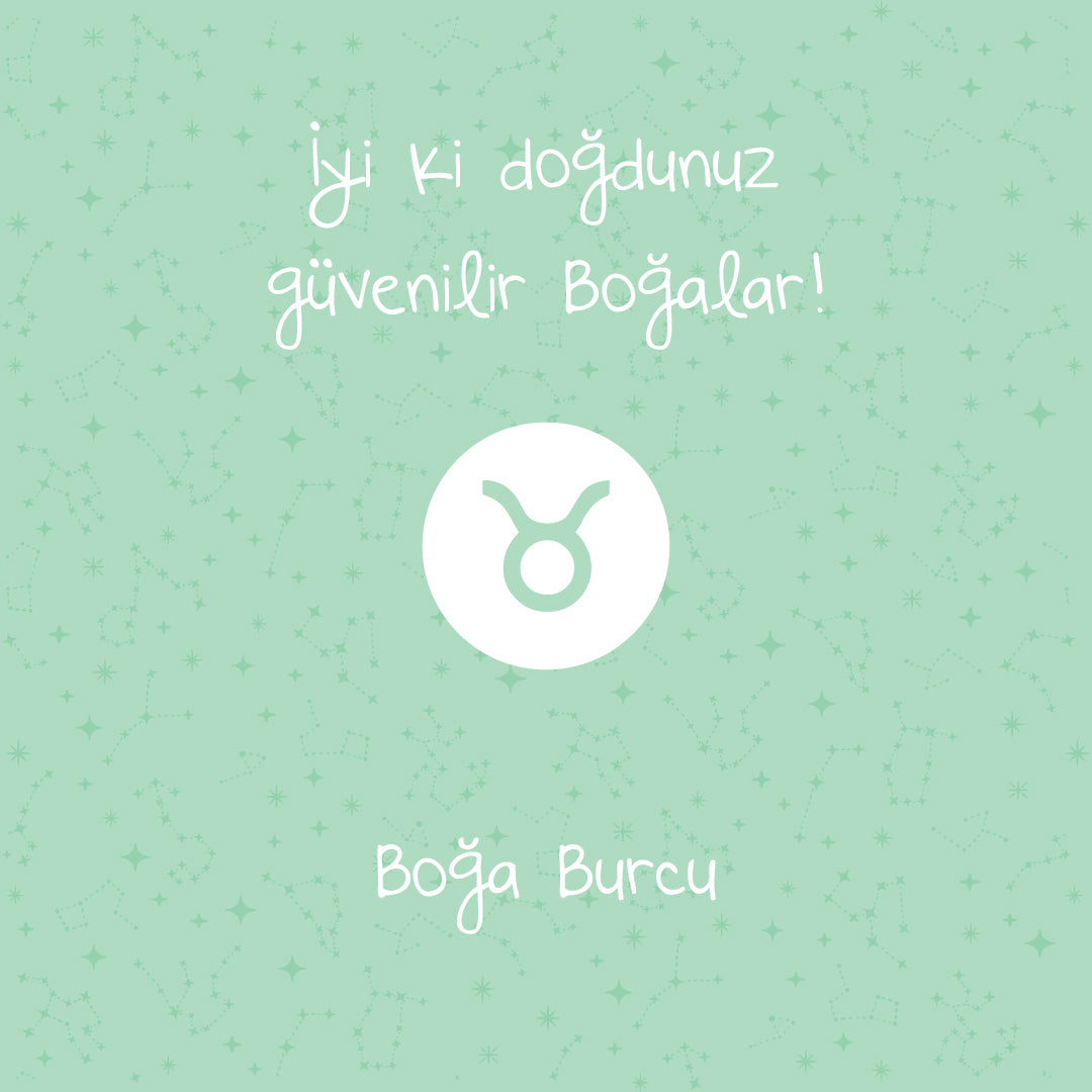 İyi ki Doğdunuz Güvenilir Boğalar!