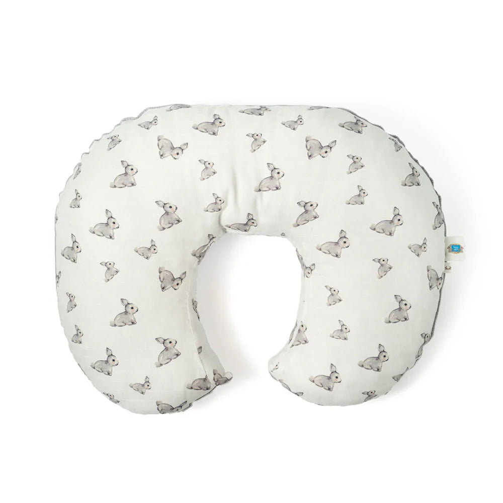 Müslin Bebek Emzirme Destek Yastığı - Iconique Lapin