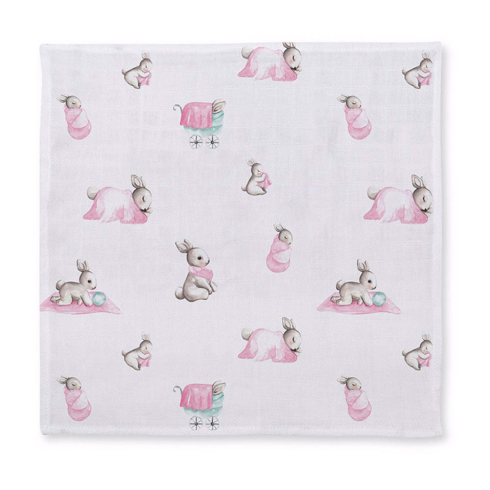 Baby Box Medium - Bébé Lapin Rose