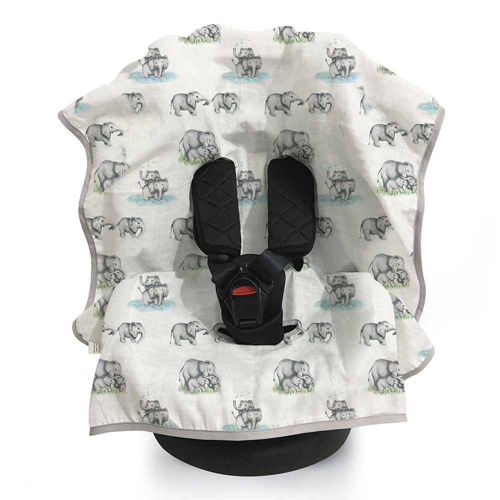 Müslin Puset & Oto Koltuk Örtüsü - Les Êlêphants