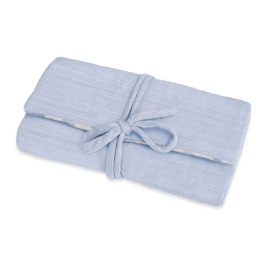 Müslin Bebek Alt Açma Matı - Bleu Lapin