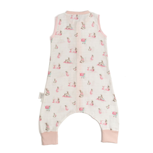 Müslin Ayaklı Uyku Tulumu 0.3 TOG - Bébé Lapin Rose