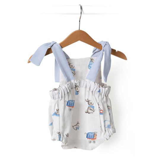 Müslin Bebek Tulum - Bébé Lapin