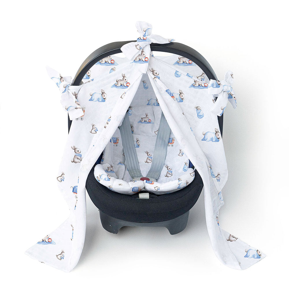 Müslin Puset Örtüsü - Bébé Lapin