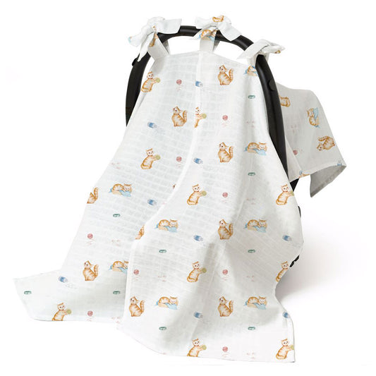 Müslin Puset Örtüsü - Chaton