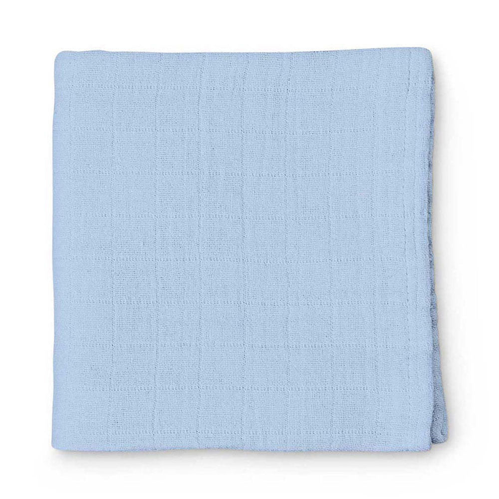 2’li Müslin Bebek Örtüsü - Iconique Lapin ve Endless Blue - 100x100 cm