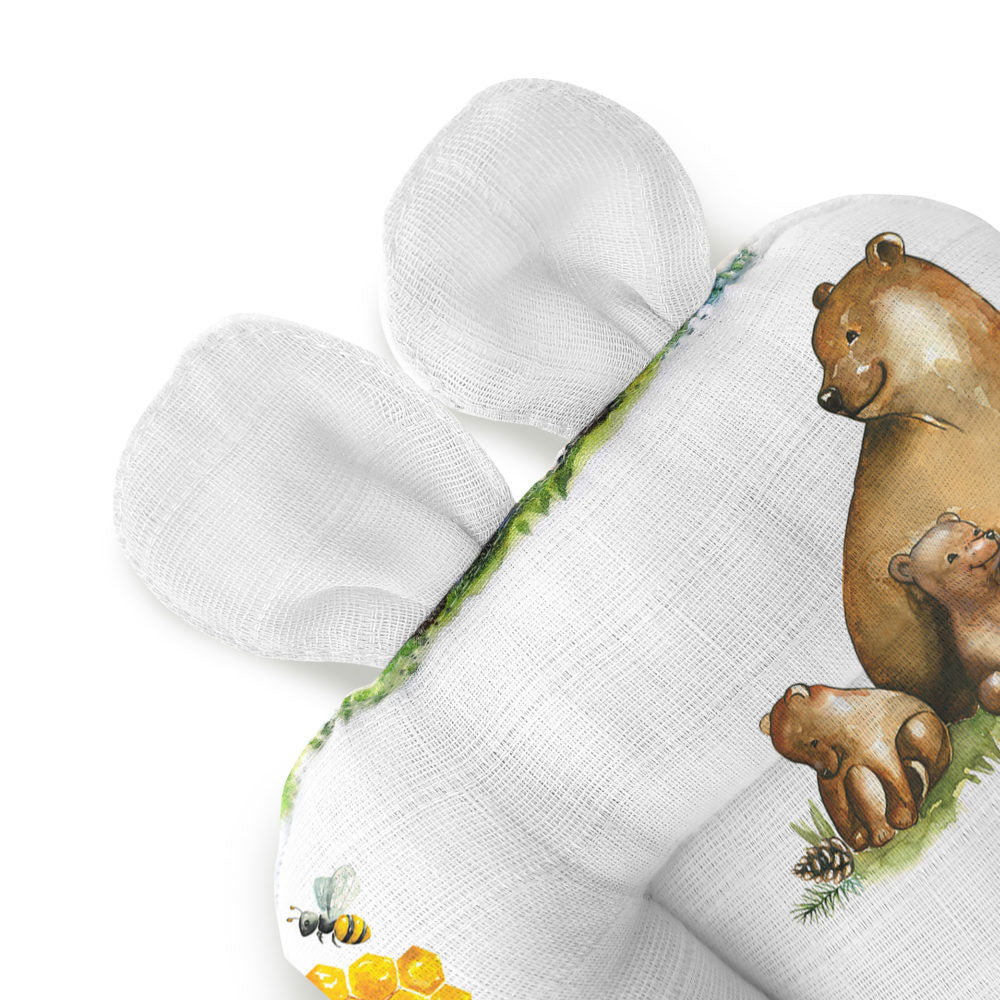 Müslin Bebek Emzirme Yastığı - L'ours