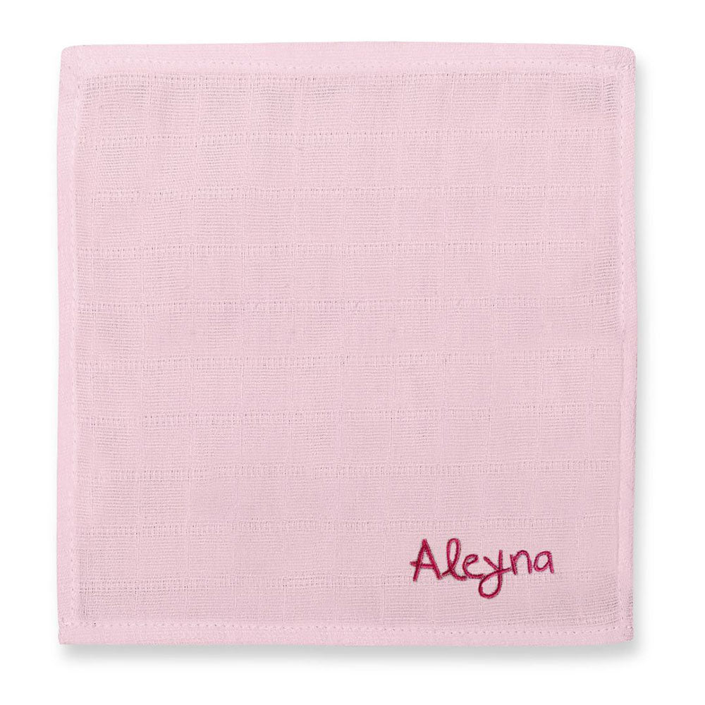 Müslin Bebek Ağız Bezi Paketi – Le Nazar & Innocent Pink 10`lu