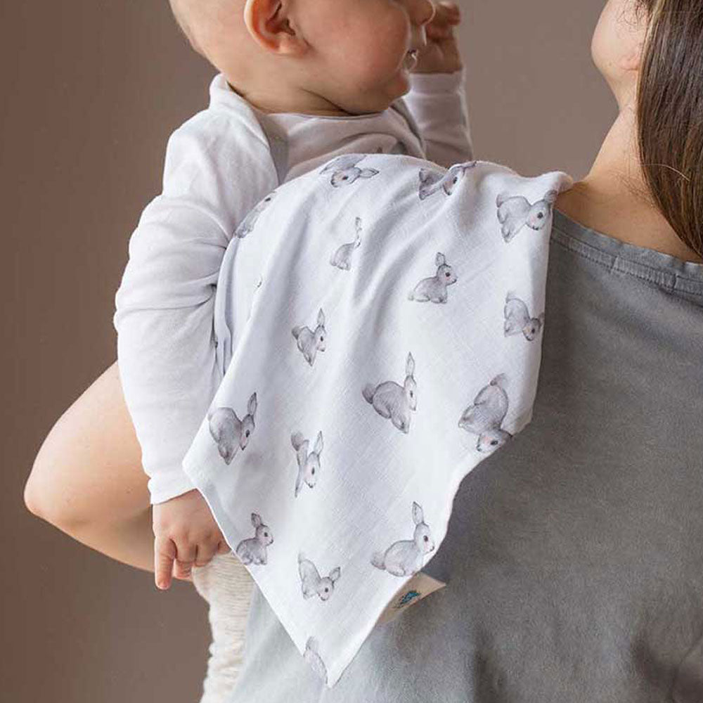 Müslin Bebek Omuz Bezi 5’li - Innocent Pink