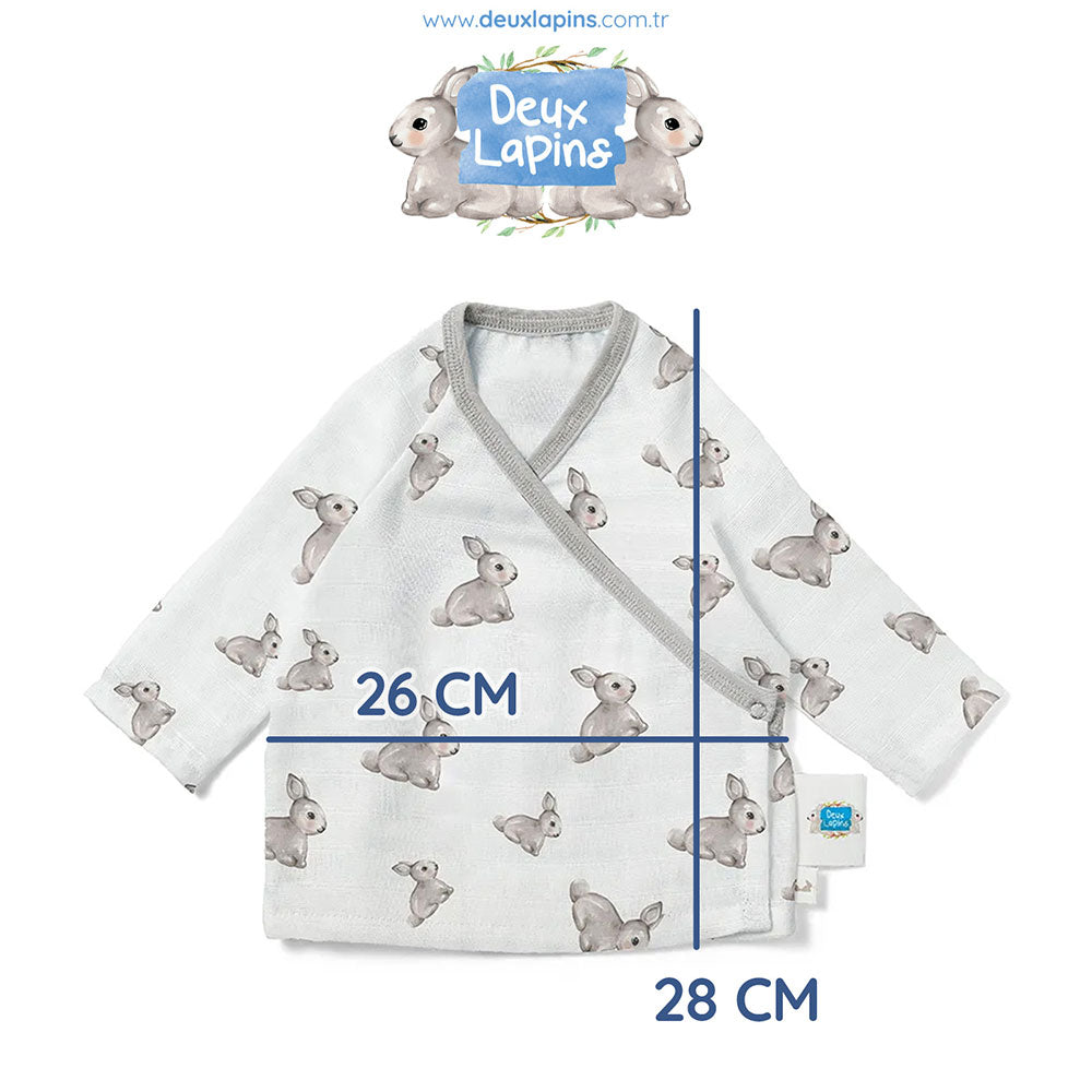 Müslin Kimono Hırka - Iconique Lapin