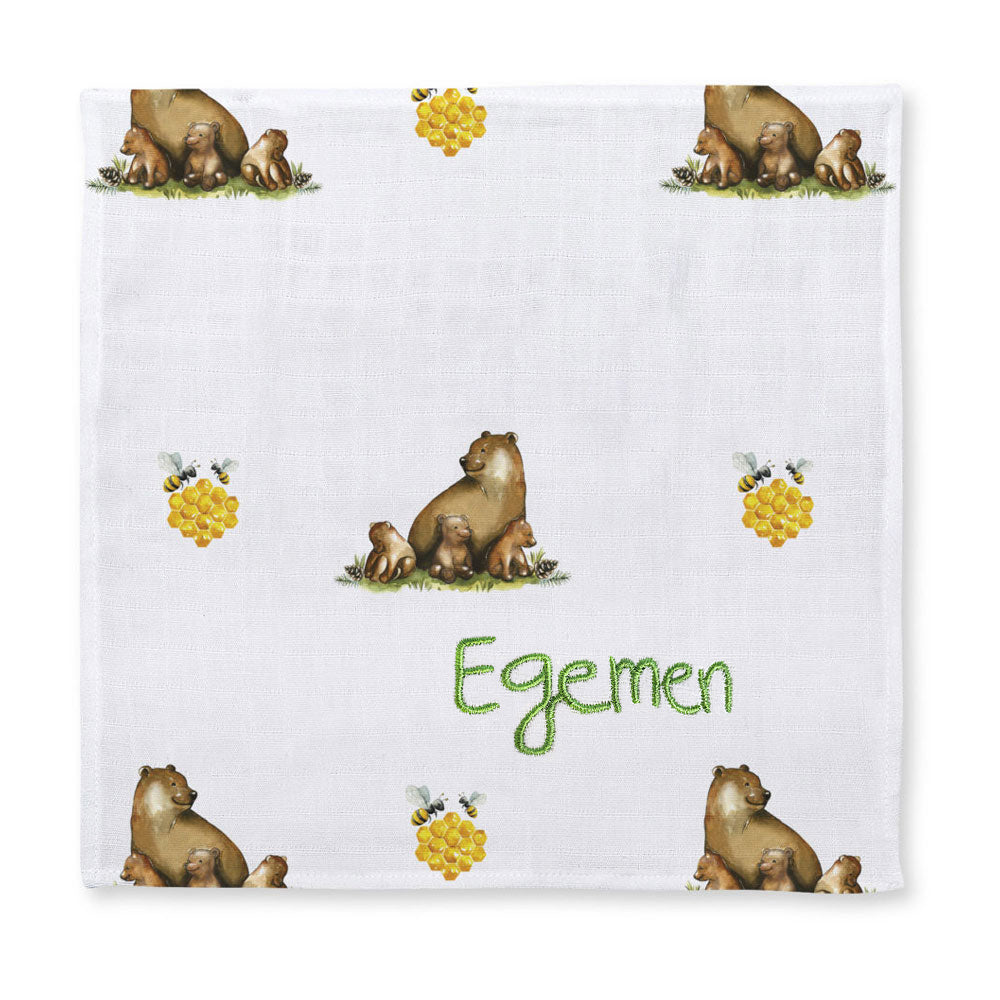 Müslin Bebek Omuz Bezi 5’li - L'ours