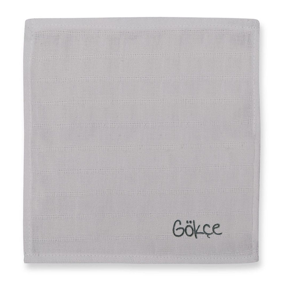 Müslin Bebek Ağız Bezi Paketi – Iconique Lapin & Cotton Grey 10`lu