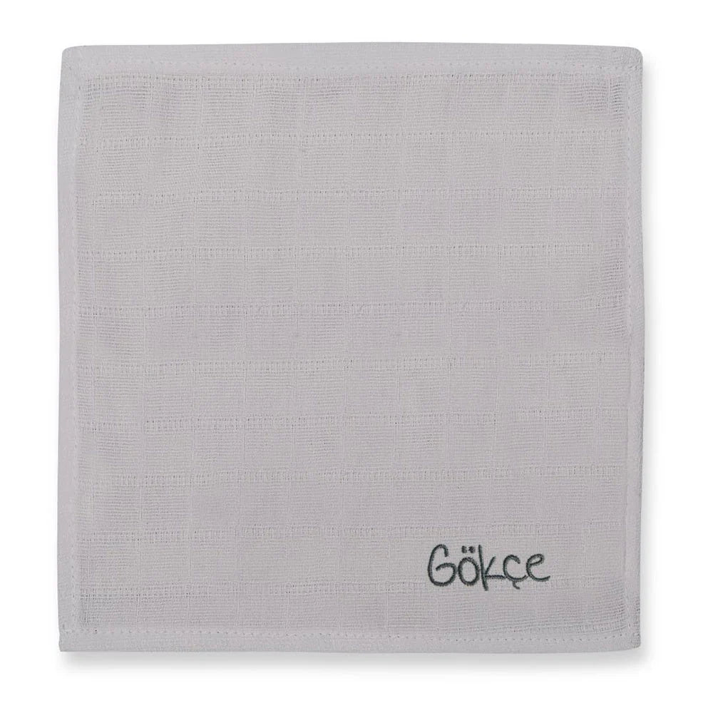 Müslin Bebek Ağız Bezi Paketi – Bébé Lapin Rose & Cotton Grey 10`lu