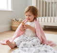 Resmi Galeri görüntüleyiciye yükleyin, Müslin Bebek Örtüsü - Innocent Pink
