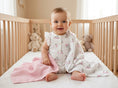 Resmi Galeri görüntüleyiciye yükleyin, 2’li Müslin Bebek Örtüsü - Bebe Lapin Rose ve Innocent Pink - 100x100 cm
