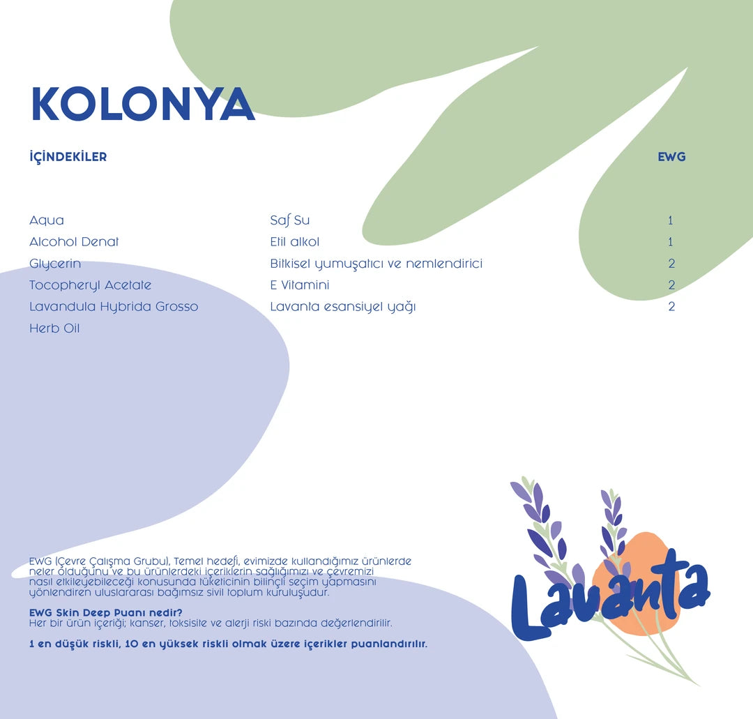 Lindos - Limon Otu Kolonyası - 100ml