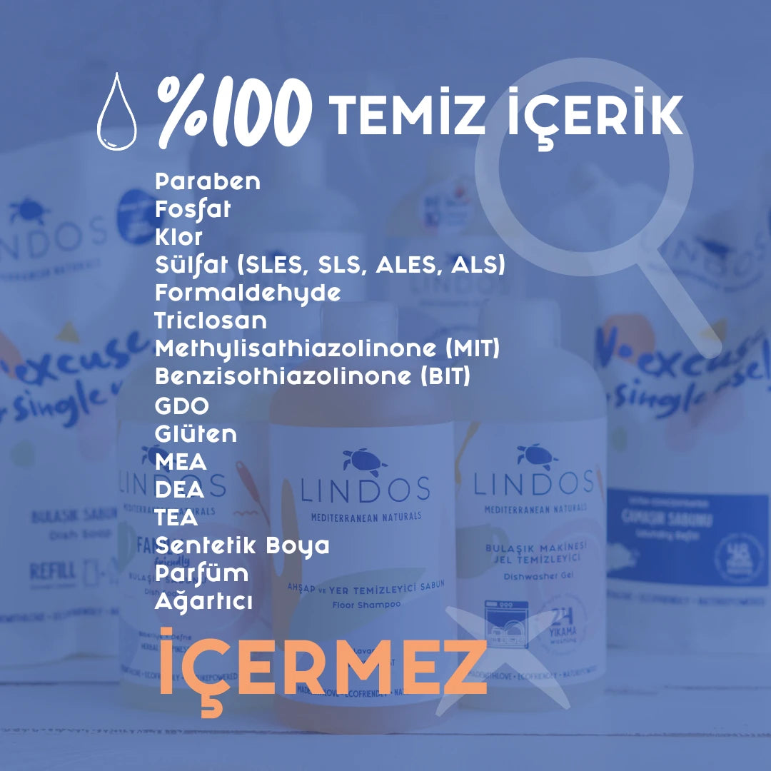 Lindos - Çamaşır Sabunu - Bebek Kokusuz - 1200ml